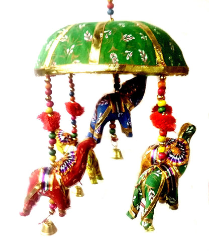 Rajasthani Elephant Jhoomer Chandelier - 1 Piece