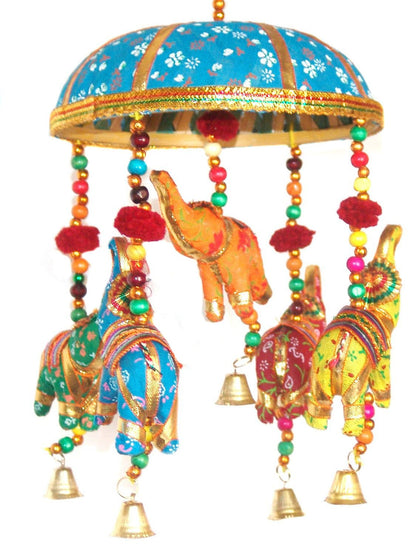 Rajasthani Elephant Jhoomer Chandelier - 1 Piece