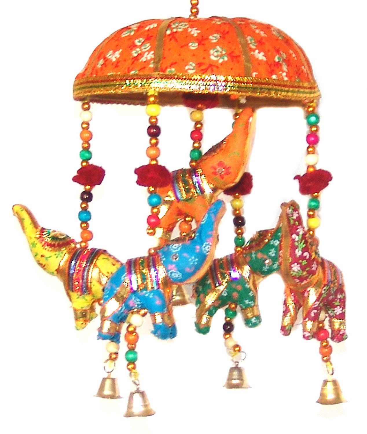 Rajasthani Elephant Jhoomer Chandelier - 1 Piece