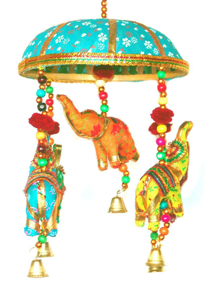 Rajasthani Elephant Jhoomer Chandelier - 1 Piece