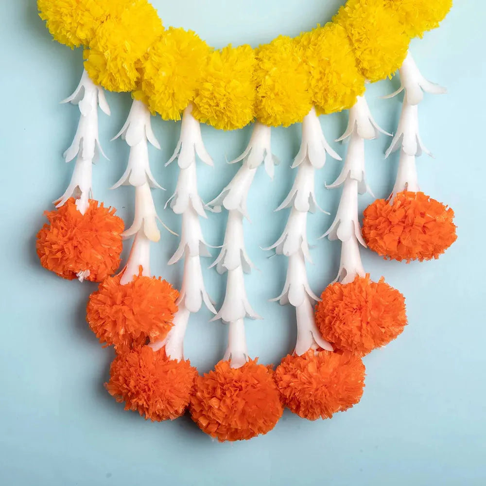 Marigold Parrot Ring Hanging - 2 pieces